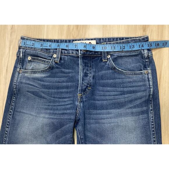 AMO Jeans Tomboy Sz 27 in Dive Bar Button Fly Fray Hem 27x25” - Picture 10 of 16